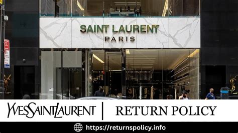 ysl lisptick return policy|YSL cosmetics customer service.